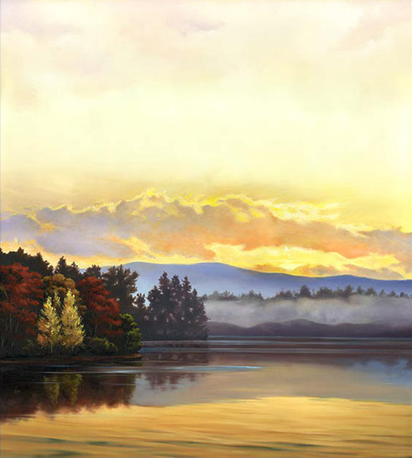 art - flame trees  by Tillack