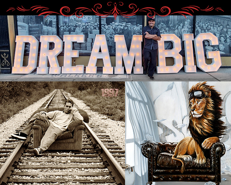 Symbolism and Philosophical thoughts brought to canvas by Tillack